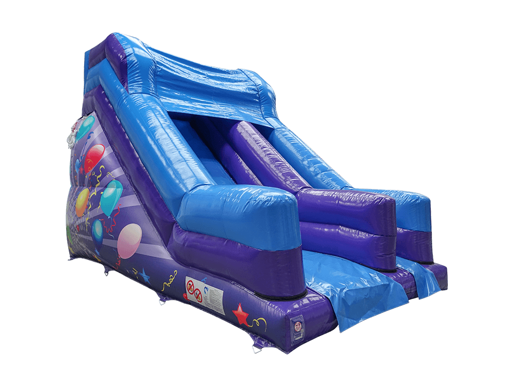 3m Platform Purple & Blue Party Slide