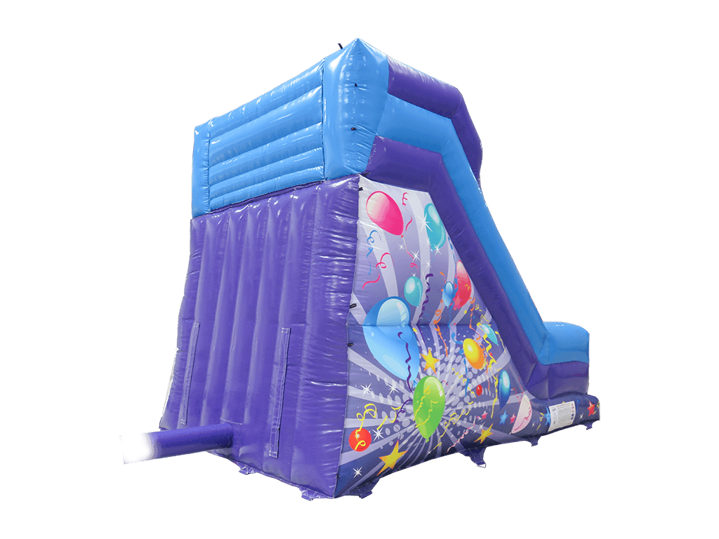 3m Platform Purple & Blue Party Slide