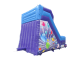 3m Platform Purple & Blue Party Slide