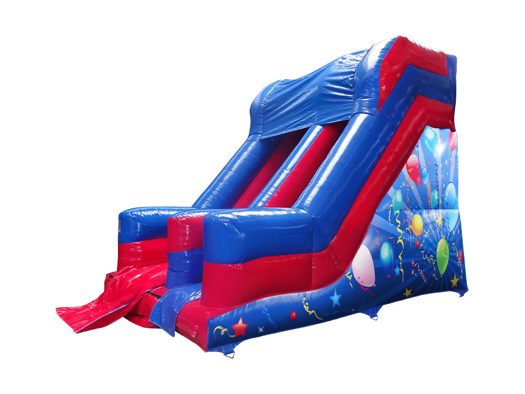 3m Platform Blue & Red Party Slide