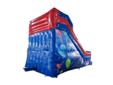 3m Platform Blue & Red Party Slide