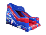 3m Platform Blue & Red Party Slide