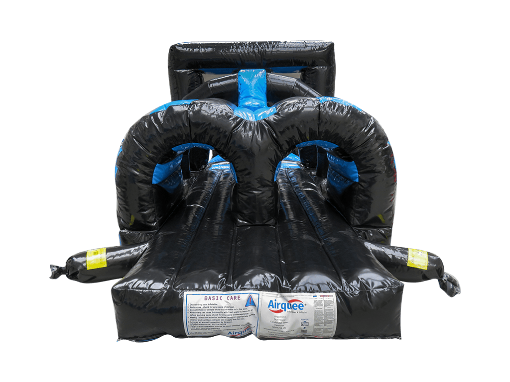 15m Black & Blue Xterminator Pool Inflatable