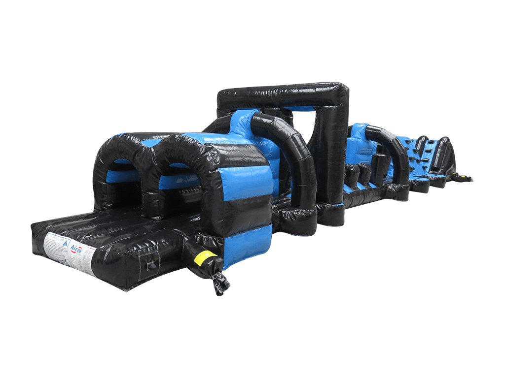 15m Black & Blue Xterminator Pool Inflatable