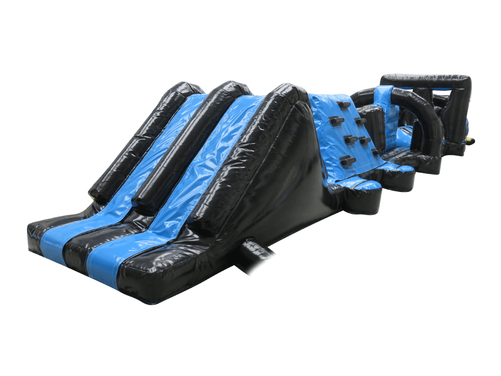 15m Black & Blue Xterminator Pool Inflatable