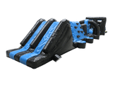 15m Black & Blue Xterminator Pool Inflatable