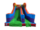 3m Multicoloured Platform Party High Wall Slide