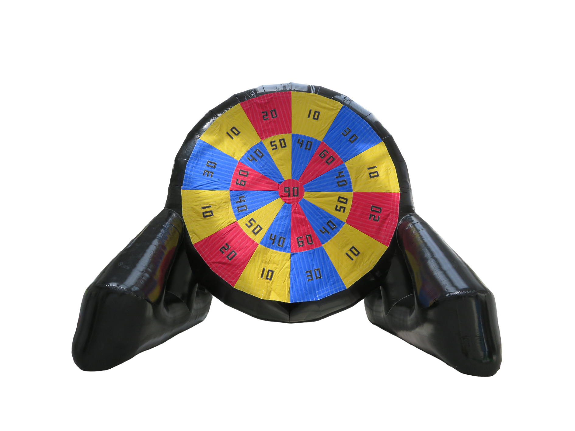7m Kick ’n’ Stick Dubbel Rechtopstaand Opblaasbaar Spel