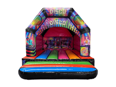 15x12ft Multicoloured  Disco A Frame with Visor - Disco Ready