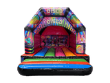5x4m Multikleurige Disco A Frame met Vizier - Disco Klaar