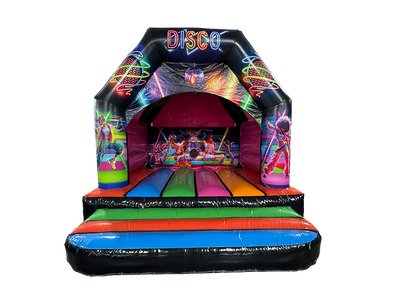 4x4m Multicoloured Disco A Frame With Visor - Disco Ready V3
