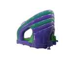 2.5m Platform Dinosaur Curved Play and Slide - Disco Ready