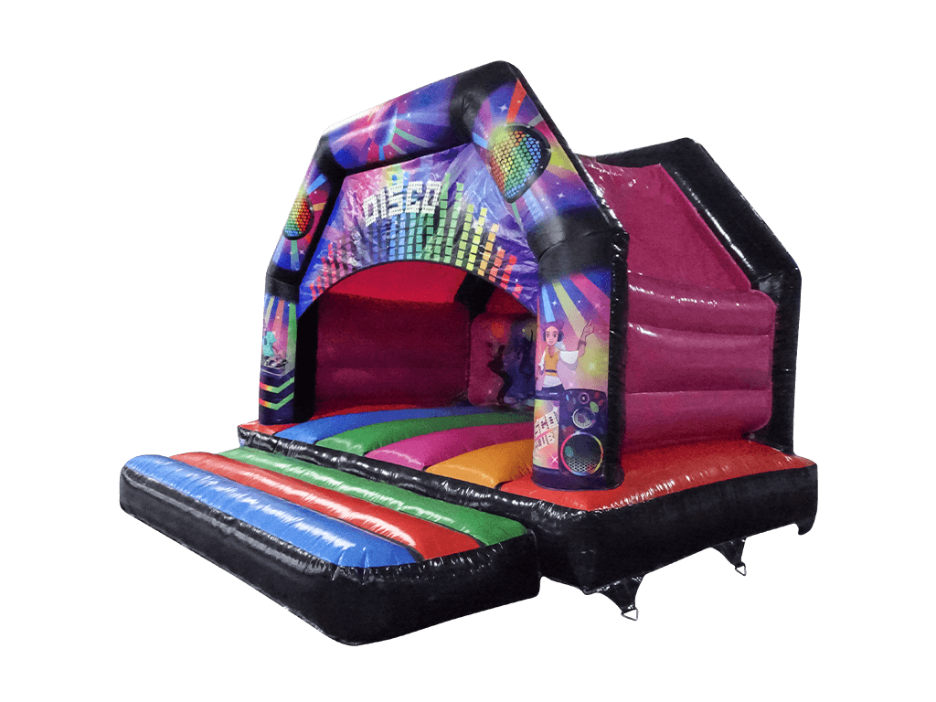 Estrutura em A Multicolorida Disco 4,5x4,5m - Pronta para Disco