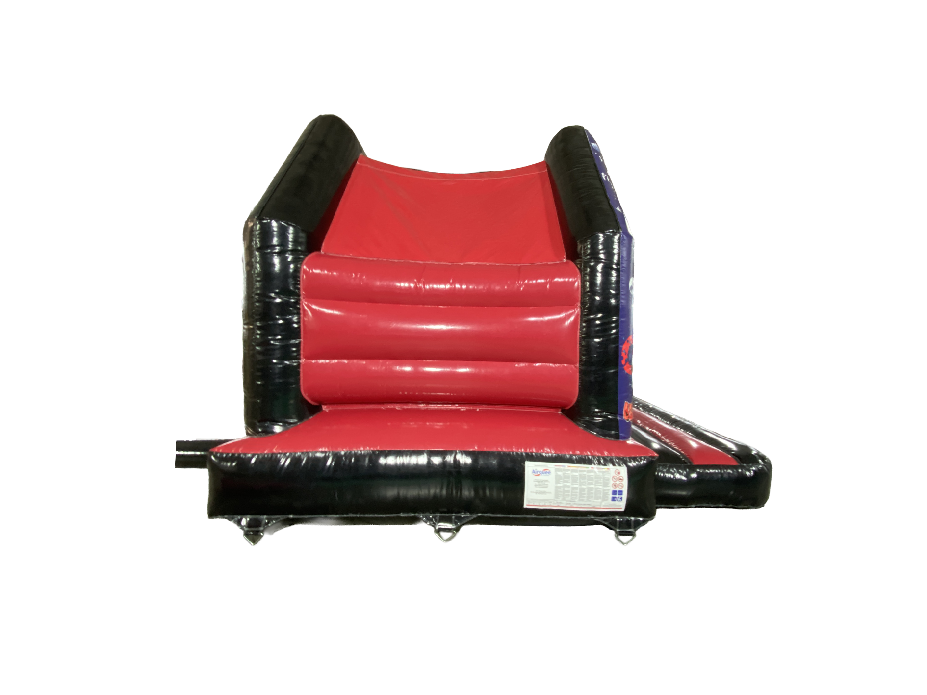 4.5x4.5m Black & Red Graffiti A Frame with Visor - Disco Ready