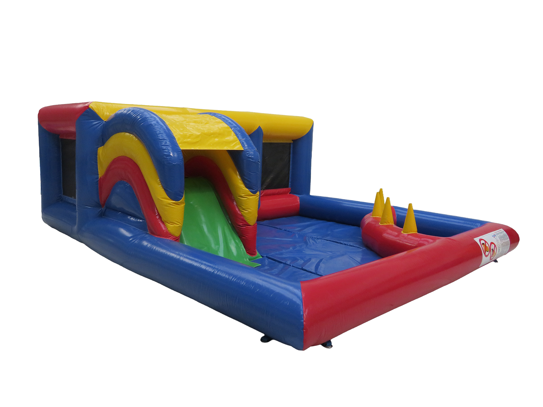Multicoloured Playzone With Large Playbed