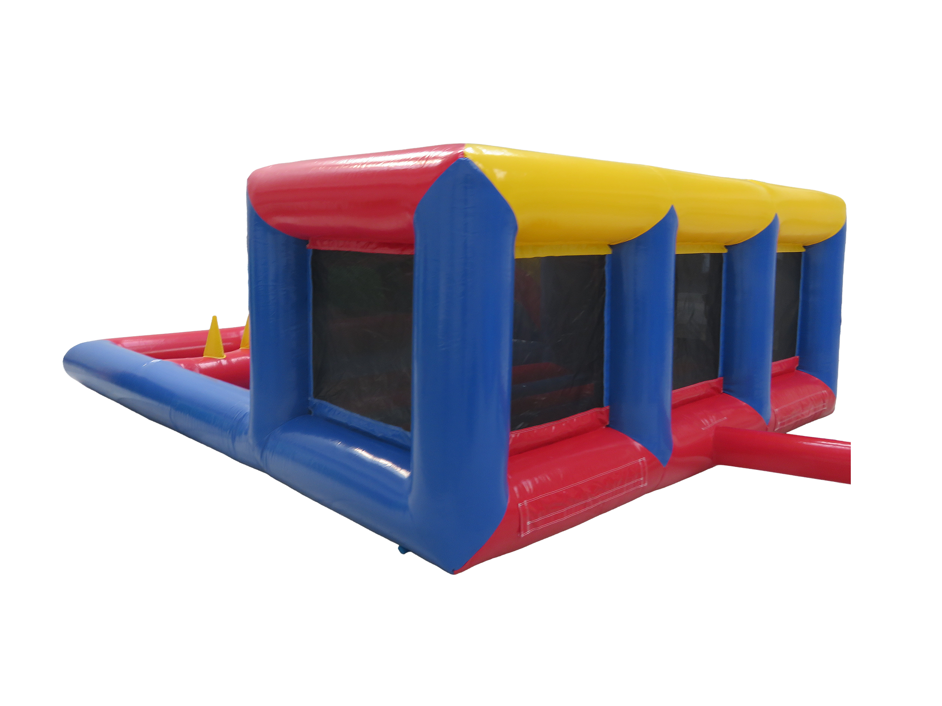 Multicoloured Playzone With Large Playbed