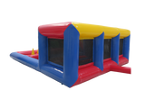 Multicoloured Playzone With Large Playbed