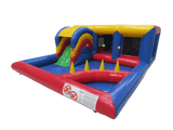 Multicoloured Playzone With Large Playbed