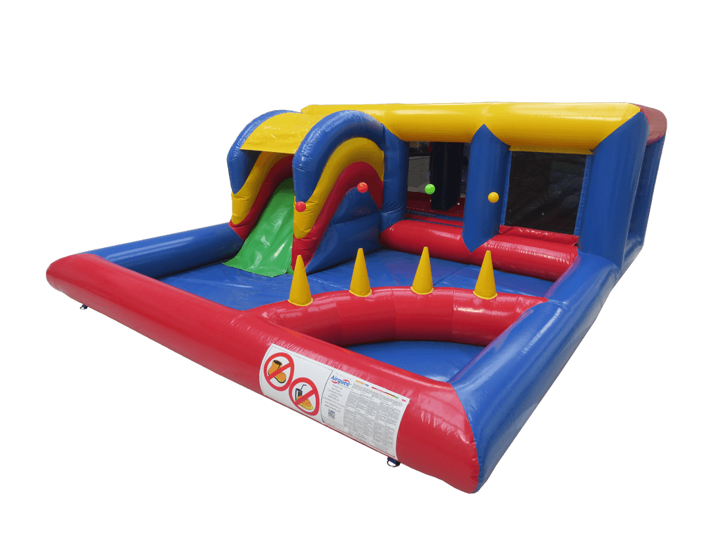 Multicoloured Playzone With Large Playbed