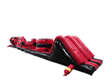 Piscine gonflable tourbillonnante rouge et noire de 15 m