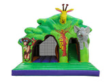 4.5x4.5m Jungle Kingdom Play and Slide