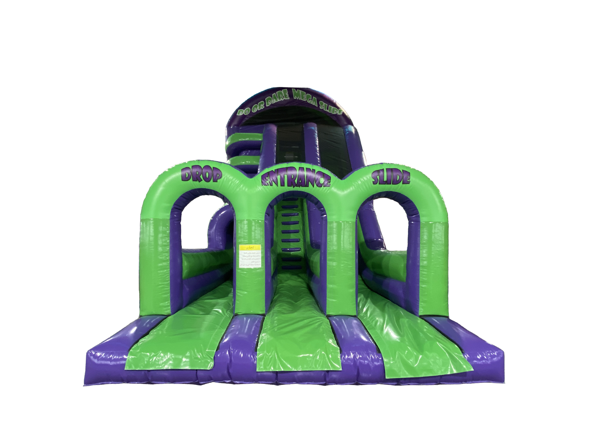 4.5m Platform Drop Slide Combo