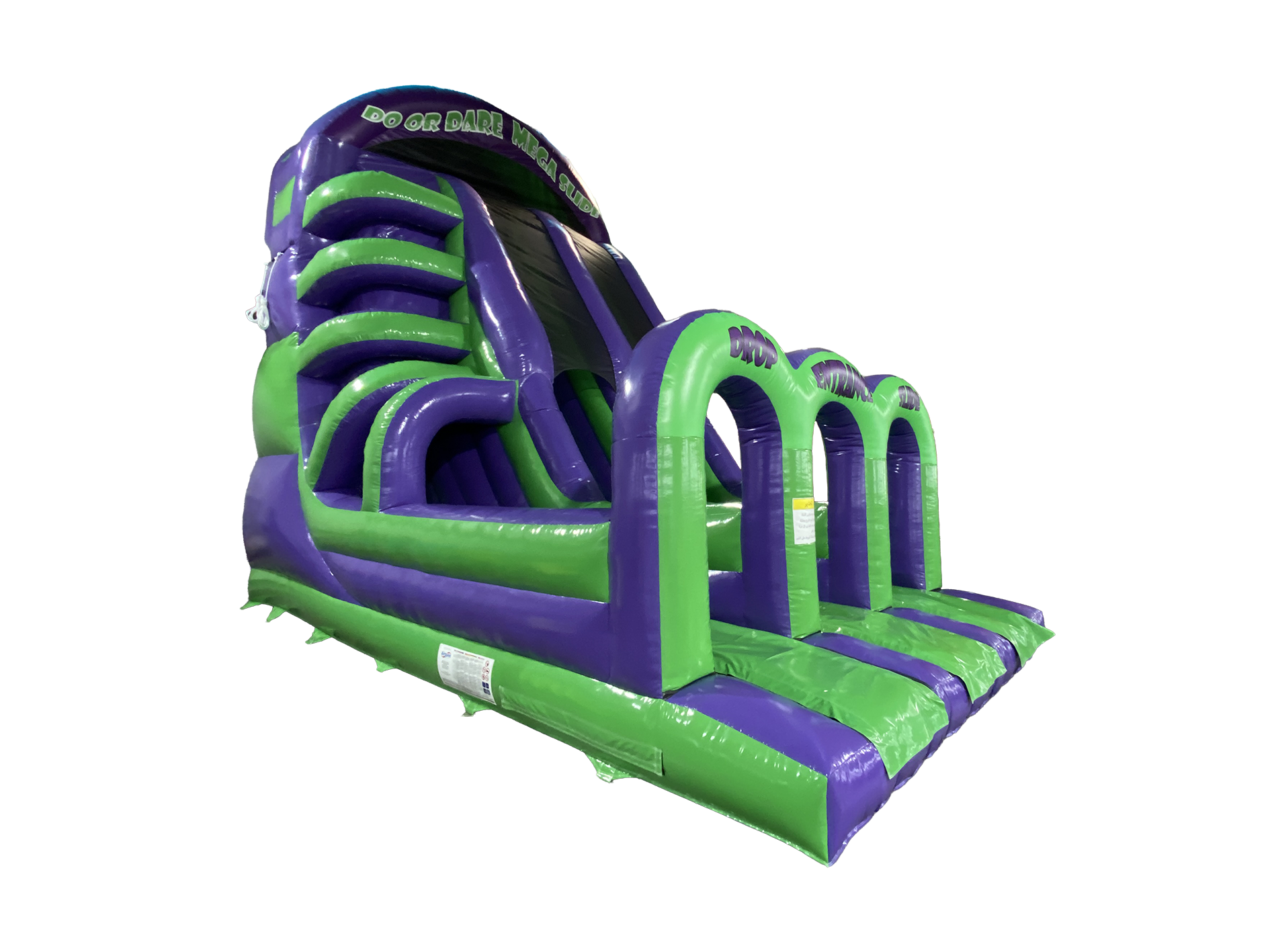 4.5m Platform Drop Slide Combo