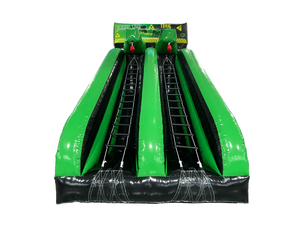 Escalera inalcanzable verde tóxica 4.5x3.4m