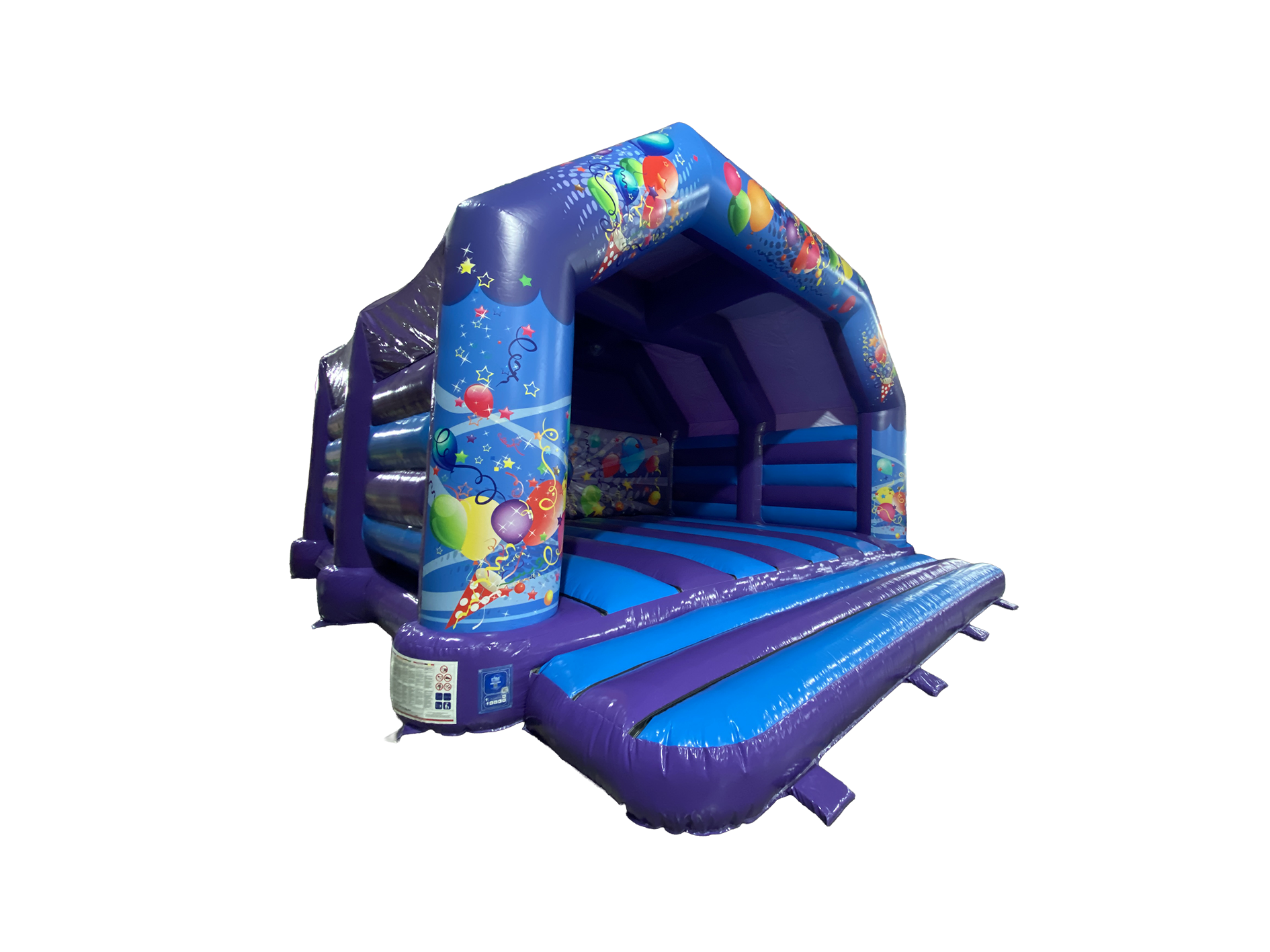 25x25ft Purple & Blue Party A Frame - Disco Ready