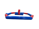 Circuit de voitures Didi rouge et bleu 6x4,5 m  