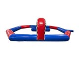 Circuit de voitures Didi rouge et bleu 6x4,5 m  