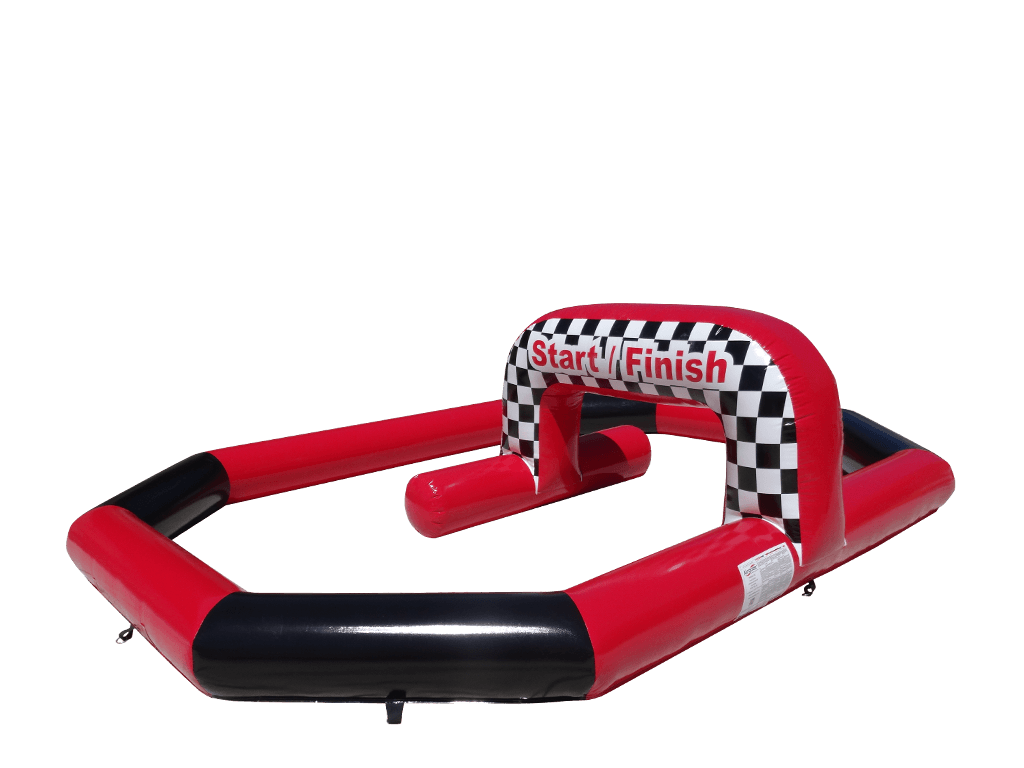 6x4.5m Red & Black Didi Car Track