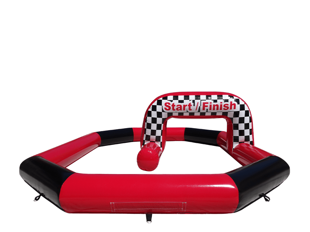 6x4.5m Red & Black Didi Car Track