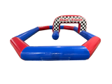 Circuit de voitures Didi rouge et bleu 6x4,5 m  