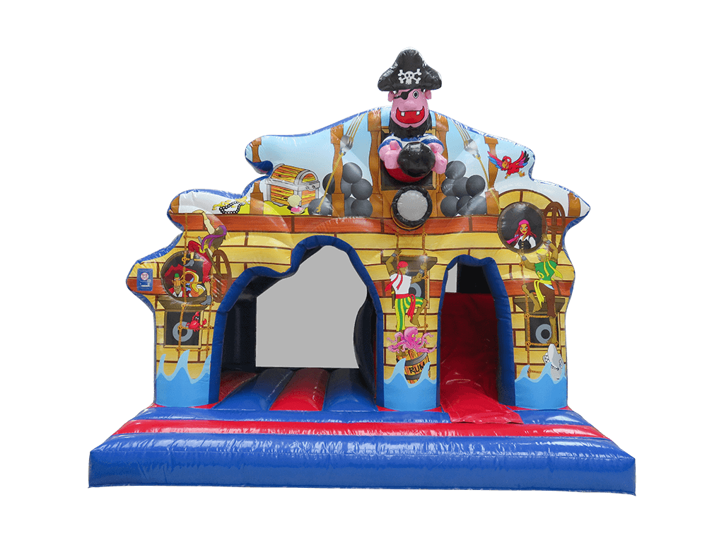 4.5x5m Pirate Kingdom Play and Slide