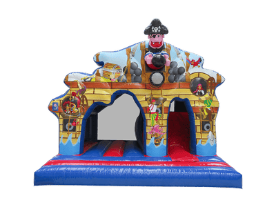 Jeu et toboggan royaume pirate 4,5x5m