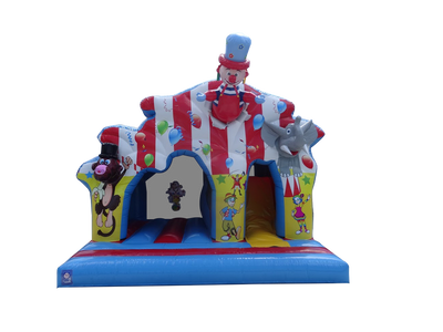 15x17ft Clown Kingdom Play and Slide