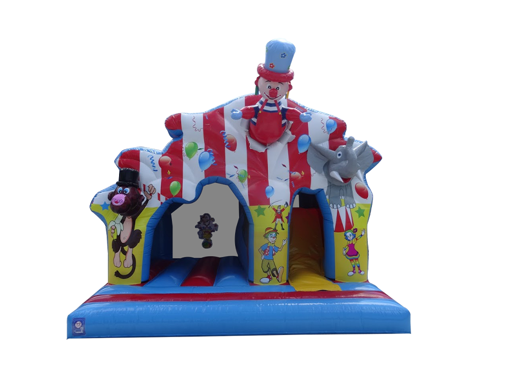 4.5x5m Clown Kingdom Play and Slide