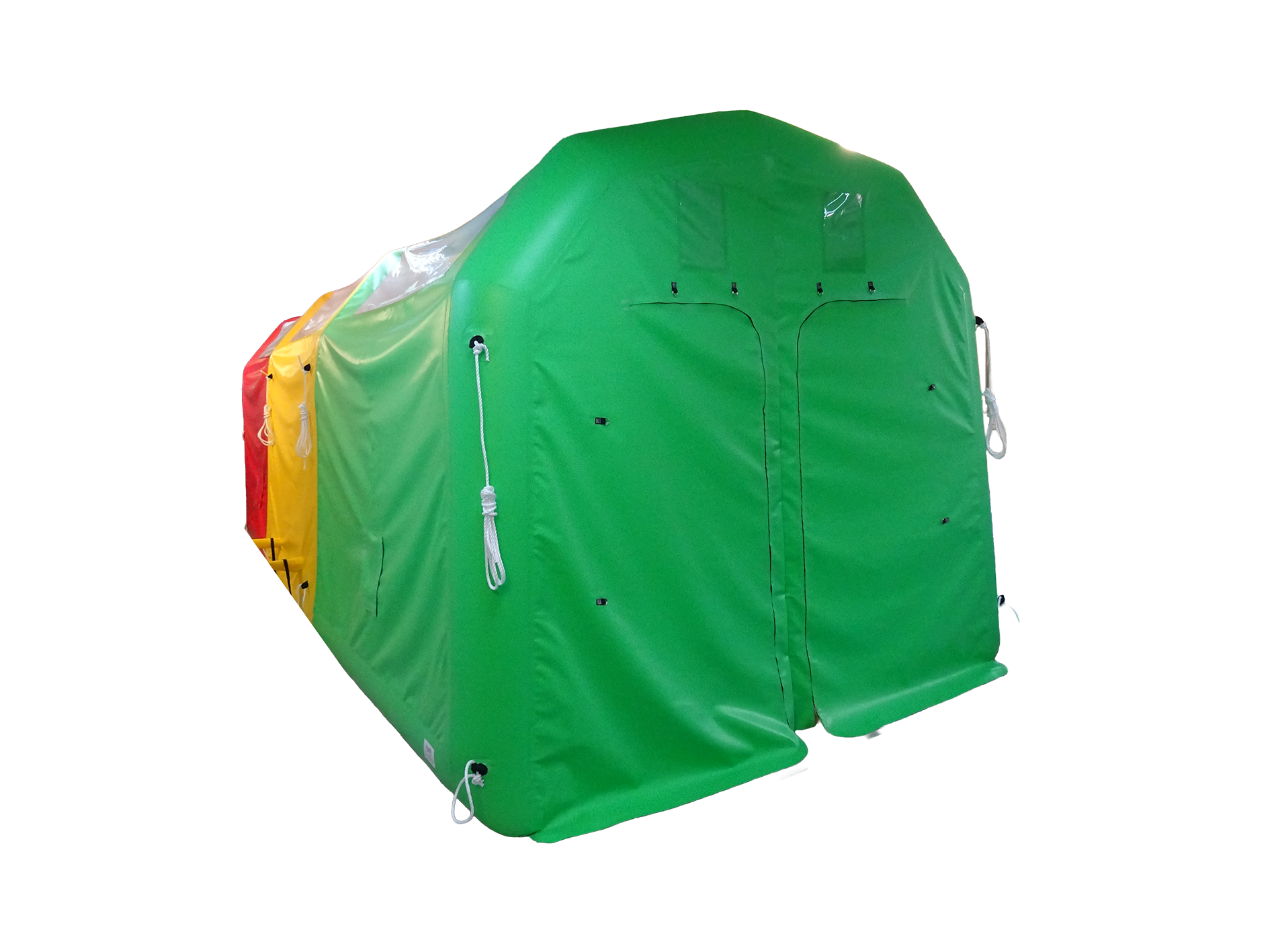 Airtight Frame 3 Stage Dual Lane Tent