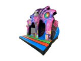15x17ft Disco Kingdom Play and Slide - Disco Ready