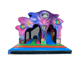 15x17ft Disco Kingdom Play and Slide - Disco Ready