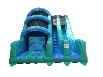 10ft Platform Base Jump with Drop Slide