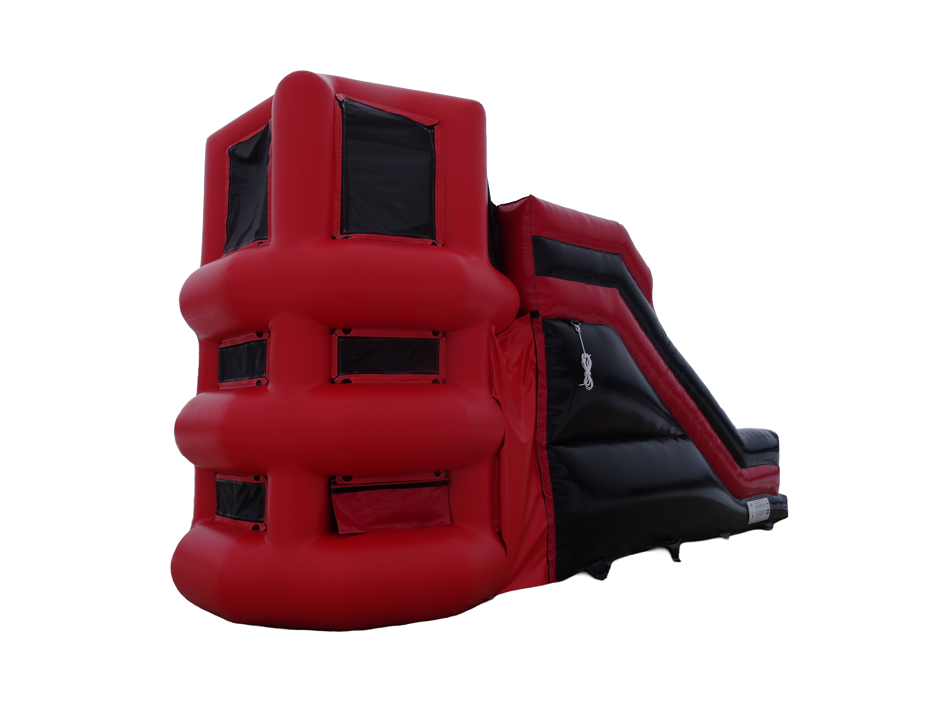 Spider Climb And Slide Inflatable Obstacle