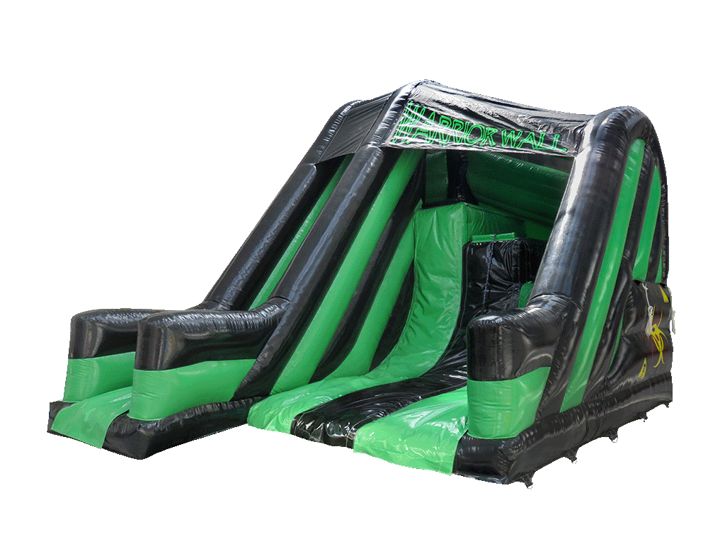 Triple Lane Warrior Wall Inflatable Obstacle