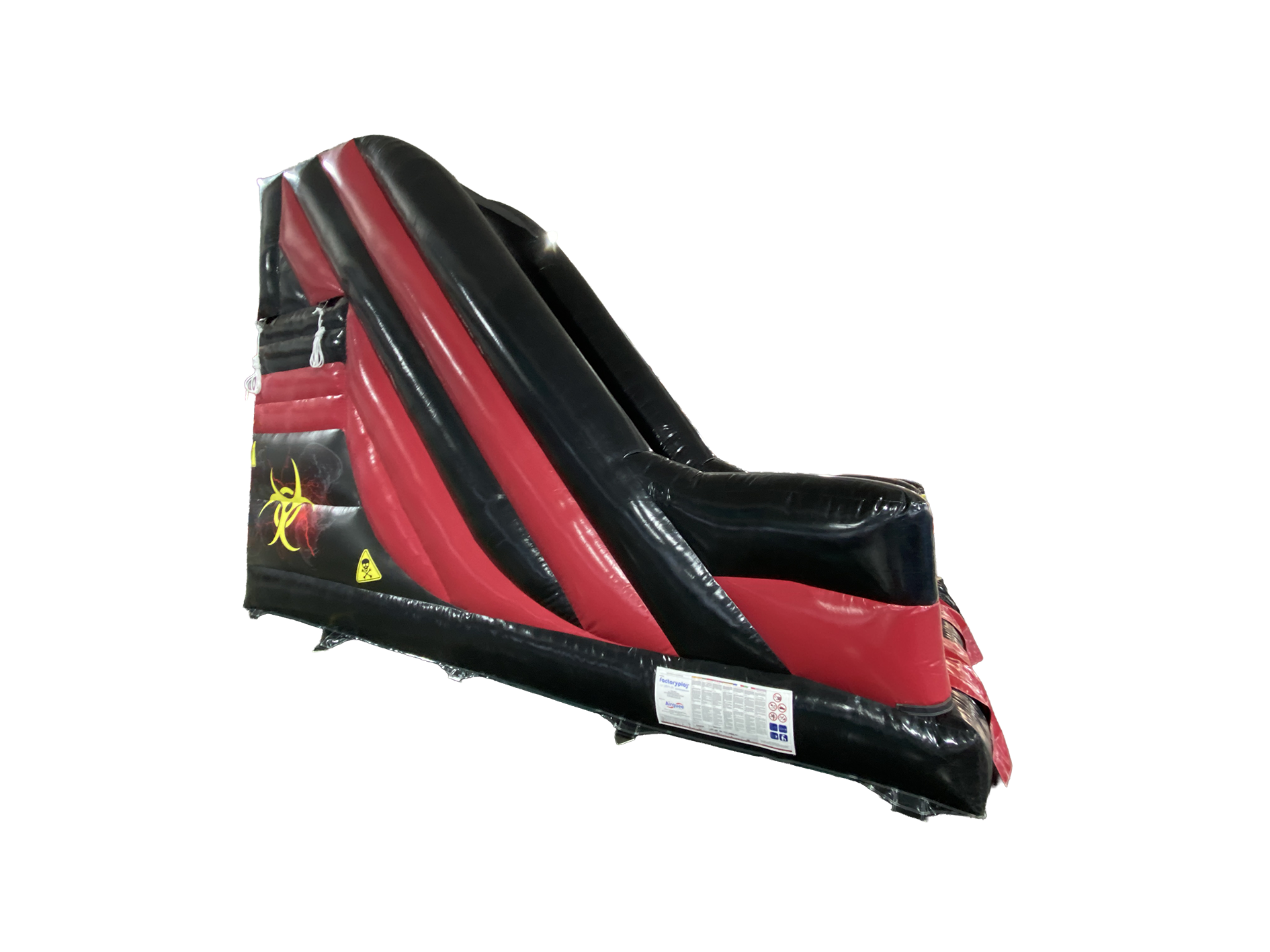 Twin Lane Warrior Wall Inflatable Obstacle