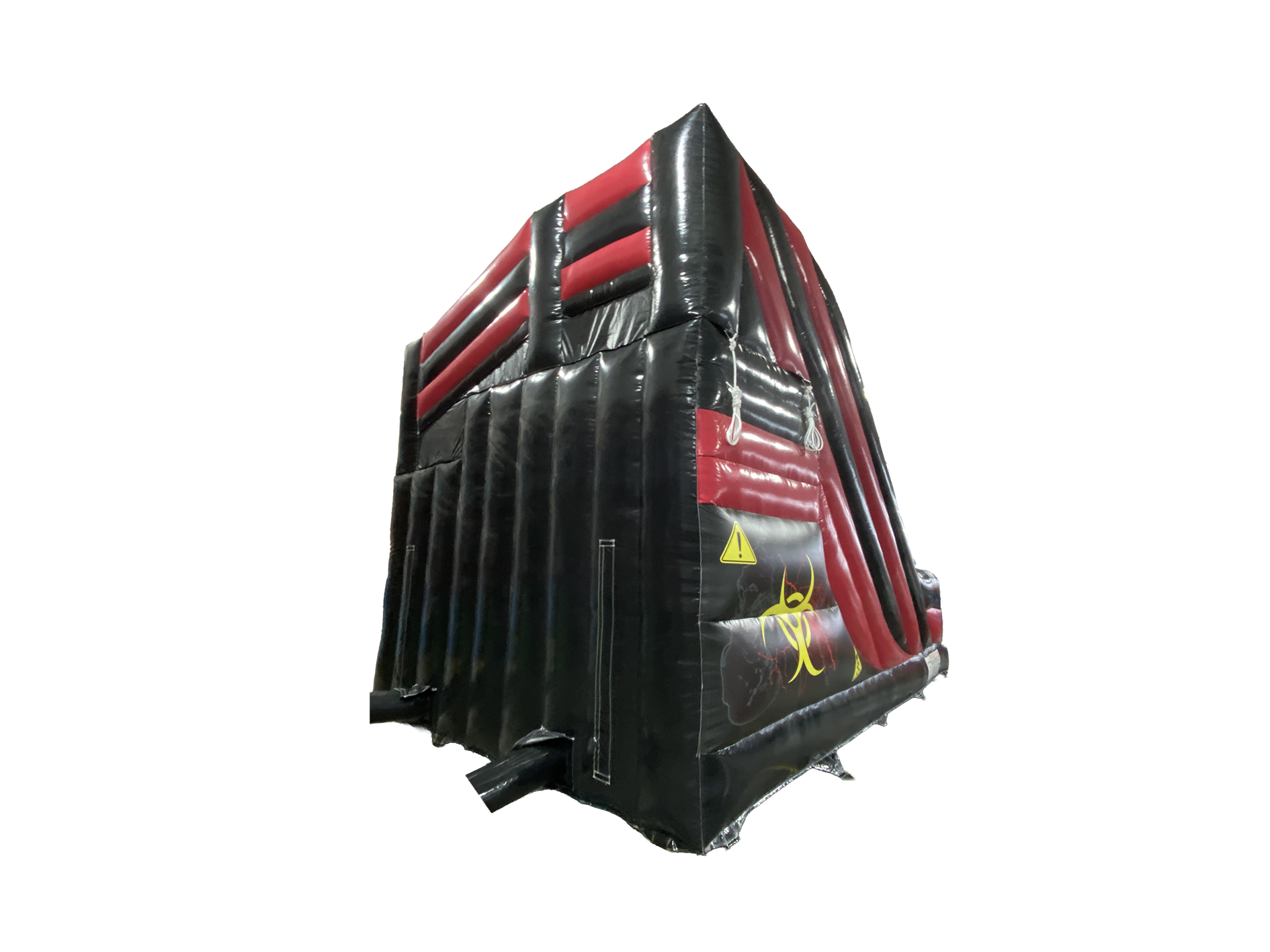 Twin Lane Warrior Wall Inflatable Obstacle