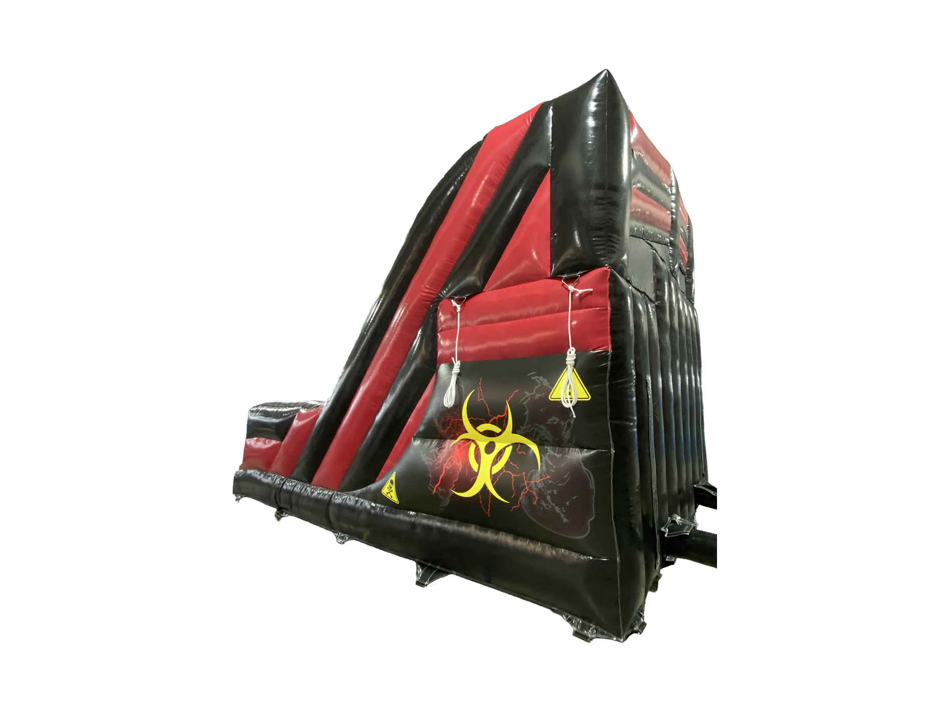 Twin Lane Warrior Wall Inflatable Obstacle