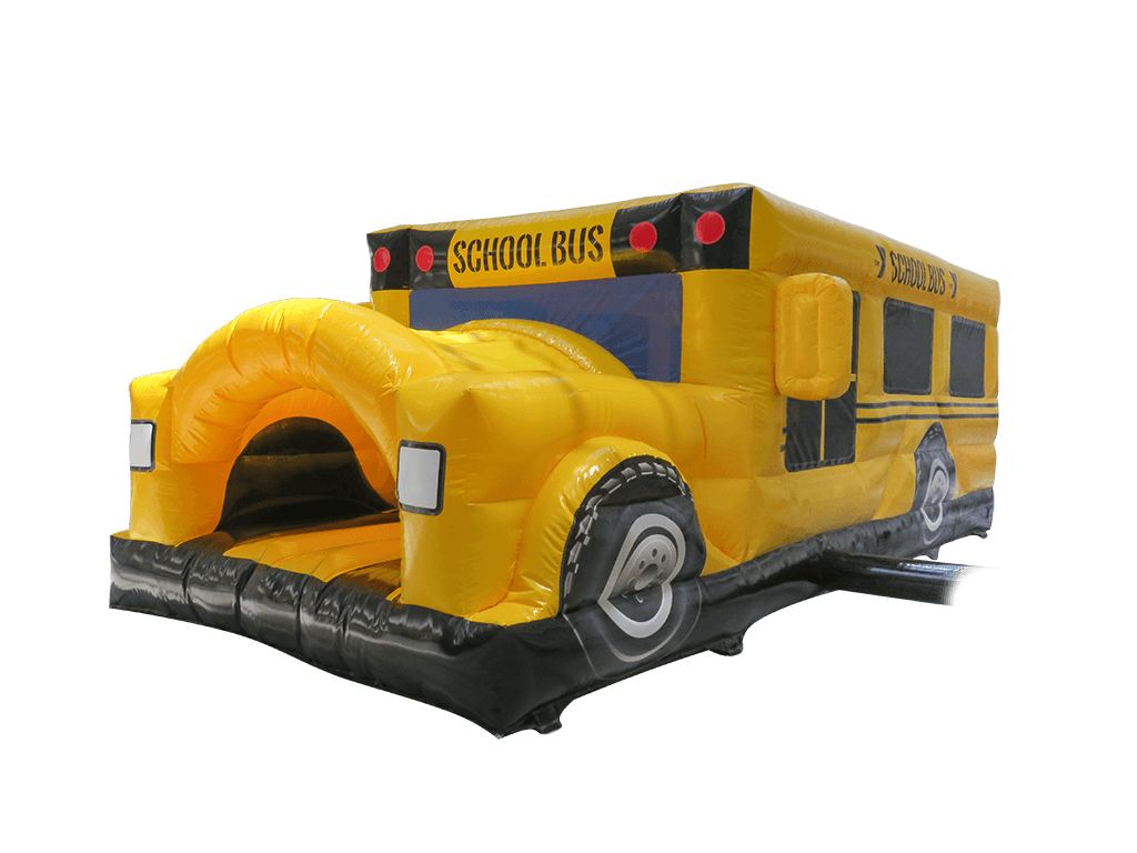 Aufblasbarer Schulbus