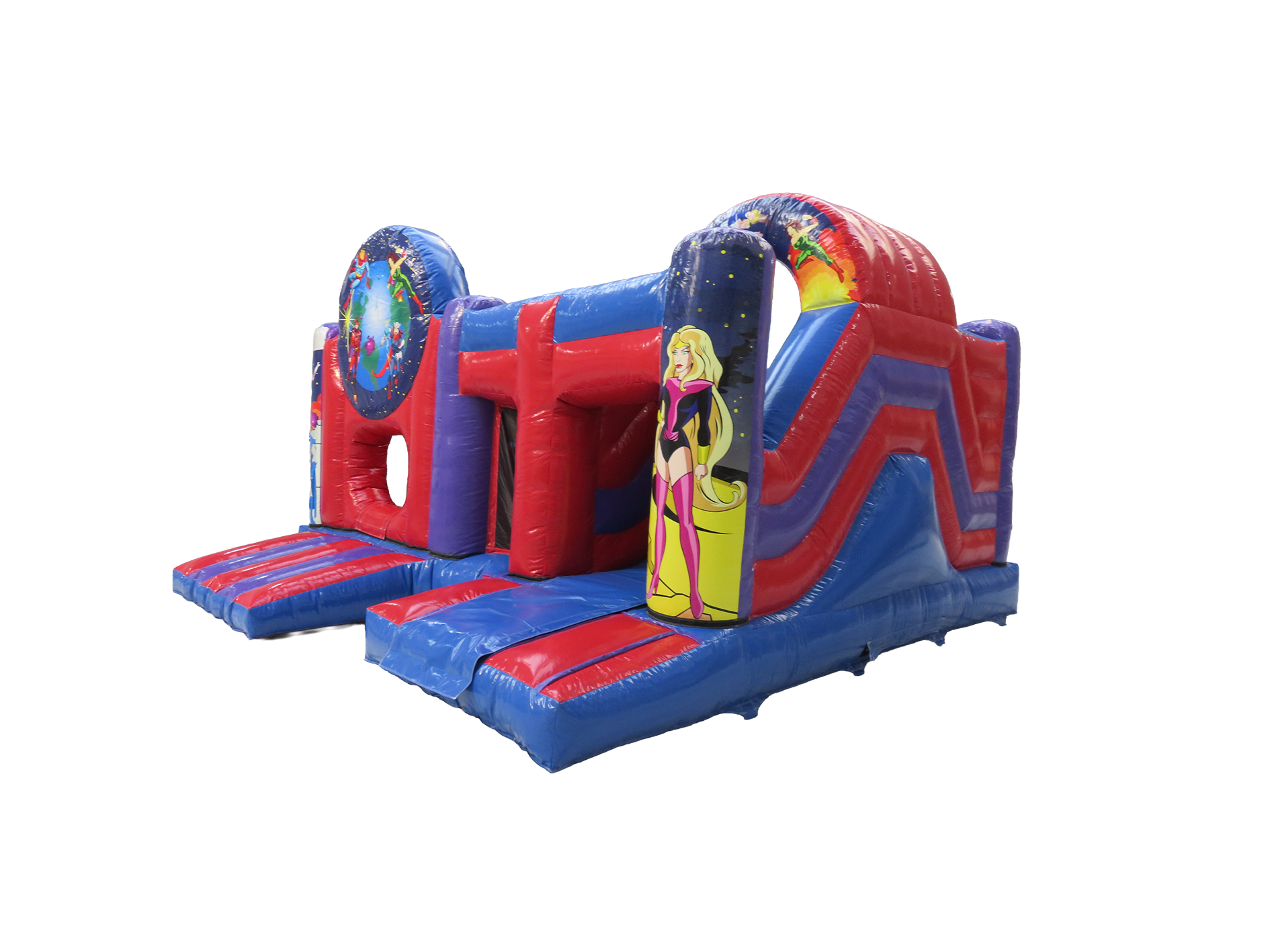 Actividad Multijuego Superhéroe 6m x 6m