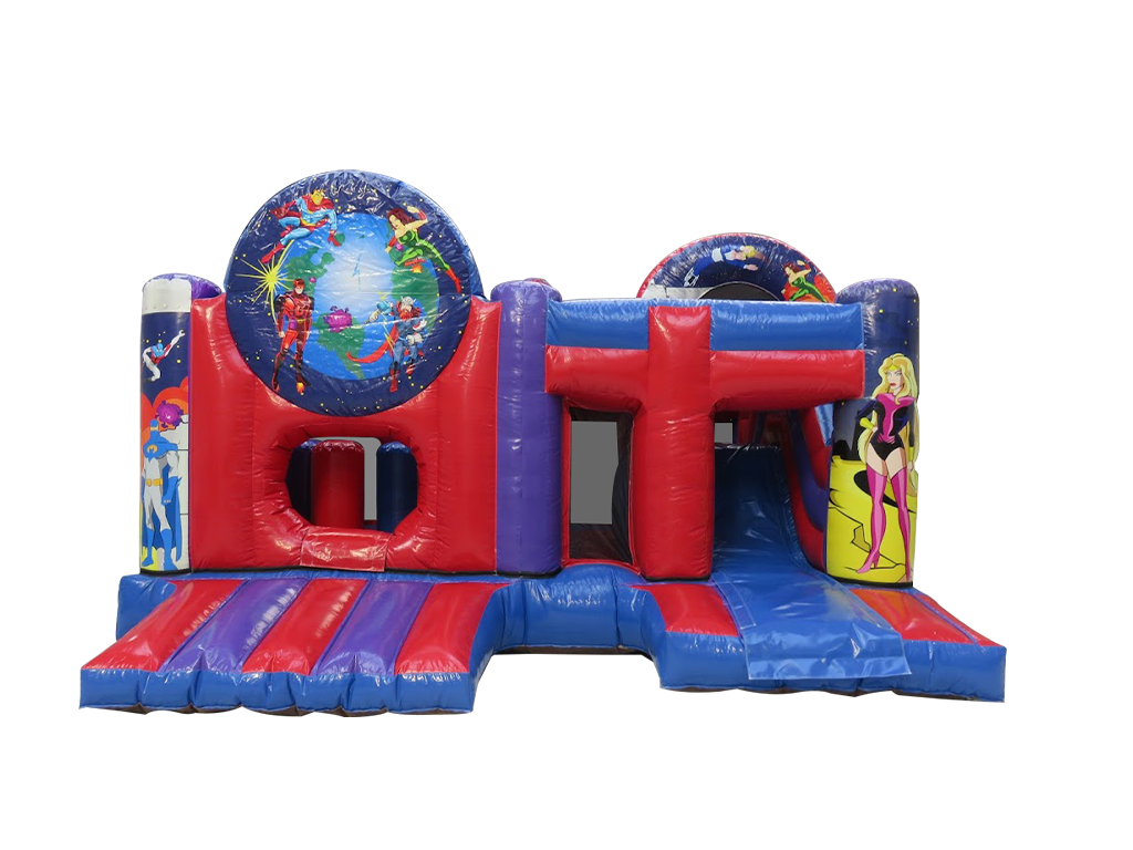 Actividad Multijuego Superhéroe 6m x 6m